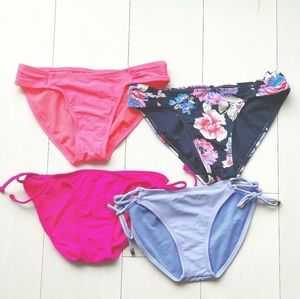 Bundle 4 bikini bottoms
